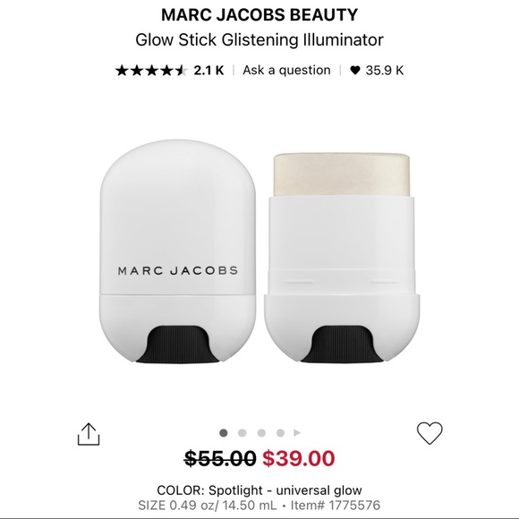 Marc Jacobs glow stick illuminator ✨ - Picture 5 of 5